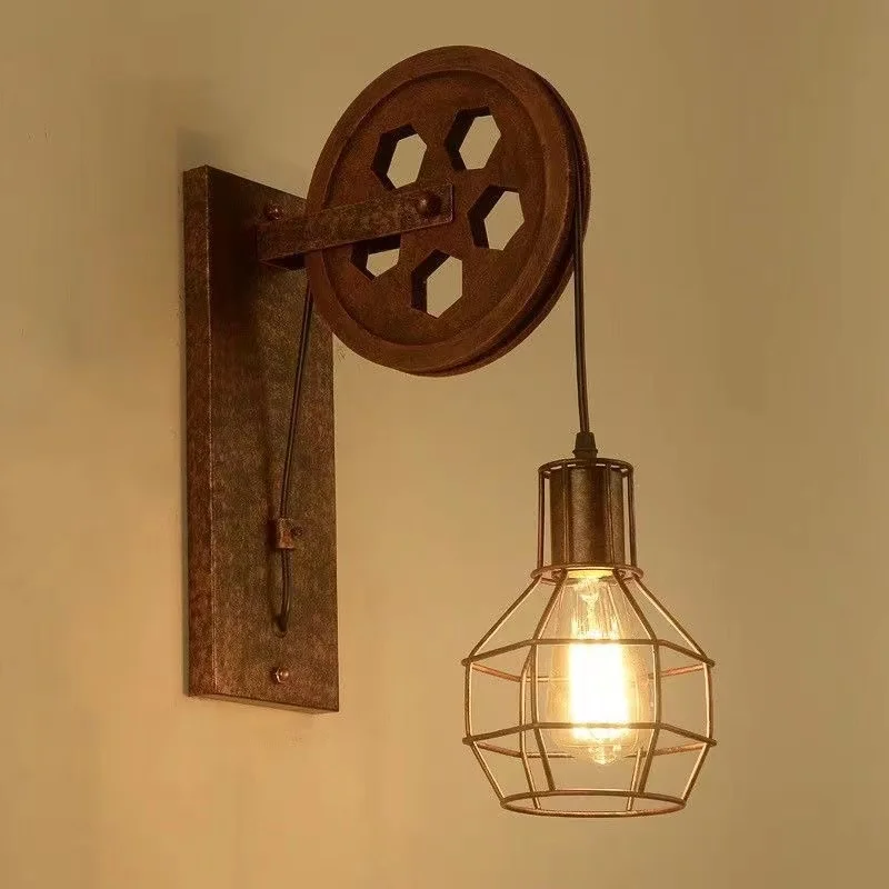 

Loft America Retro Aisle Wall Lamp Canteen Coffee Shop Wall Light