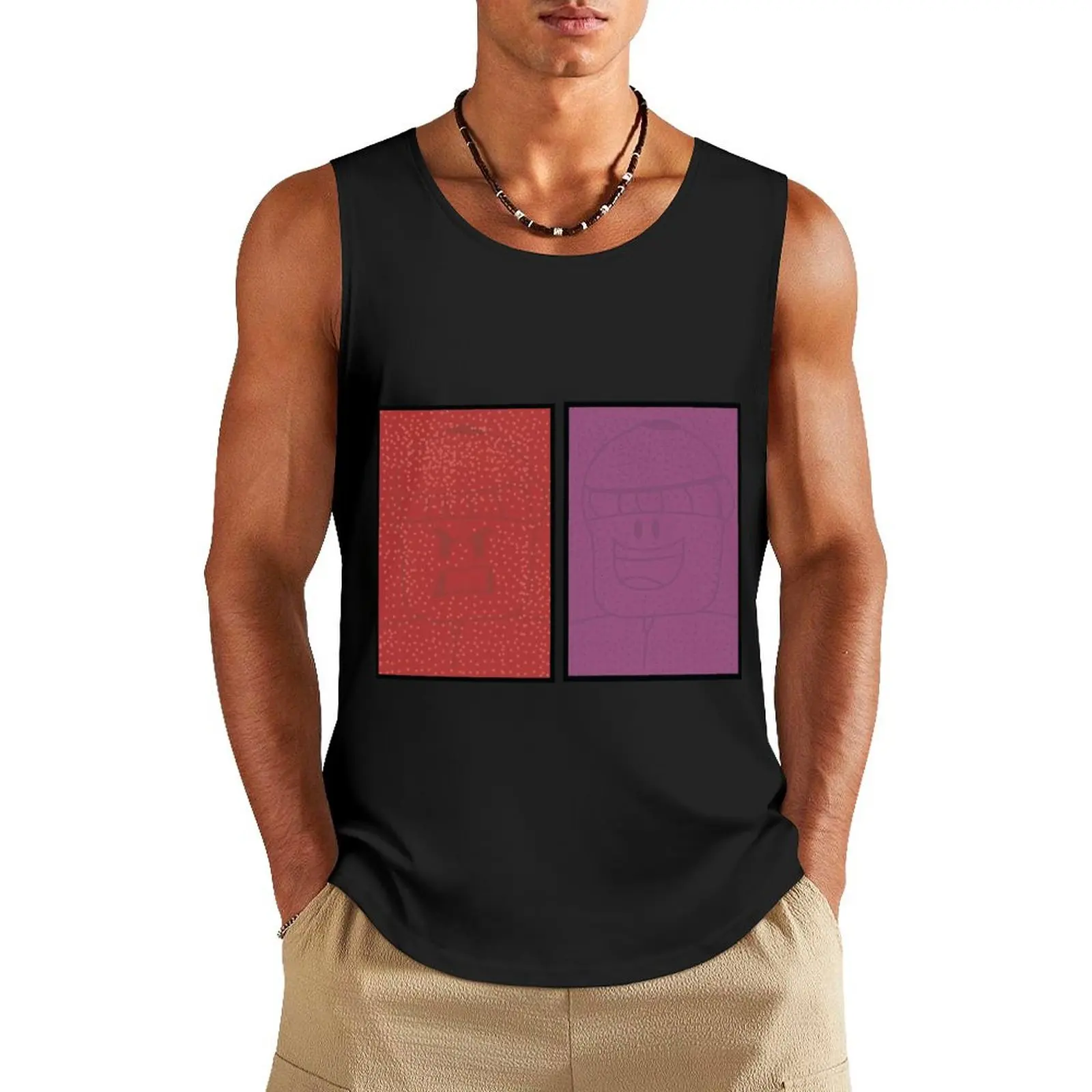 

gamingwithkev Tank Top anime gym sleeveless jackets Men's tops anime clothes