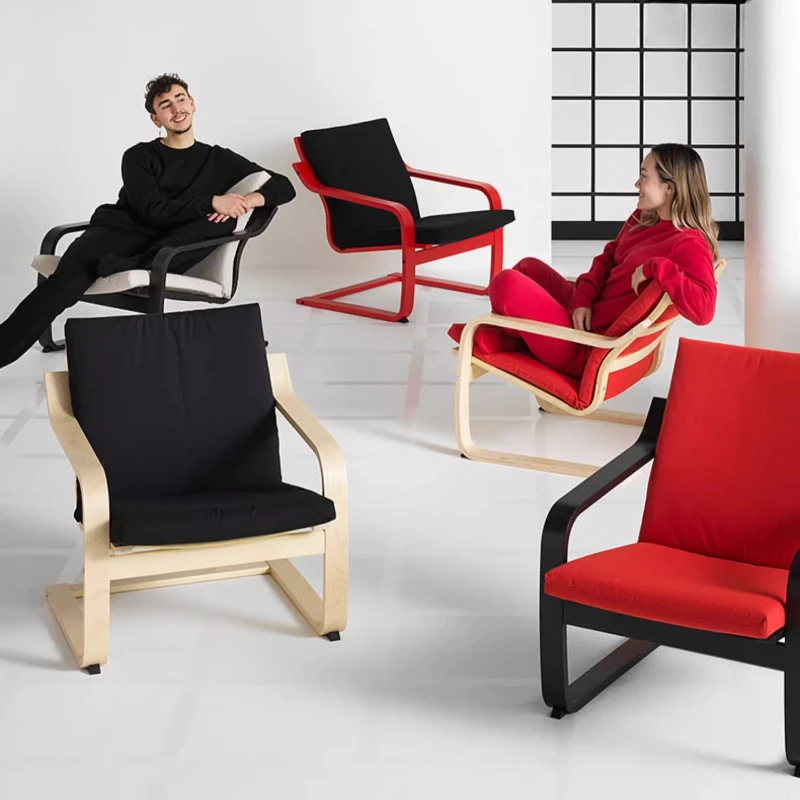 

Classical Nordic Style Armchair Single Sand Reading Lounge Chair Living Room Sofas Couch Office Sofa Furniture Sofas For Home