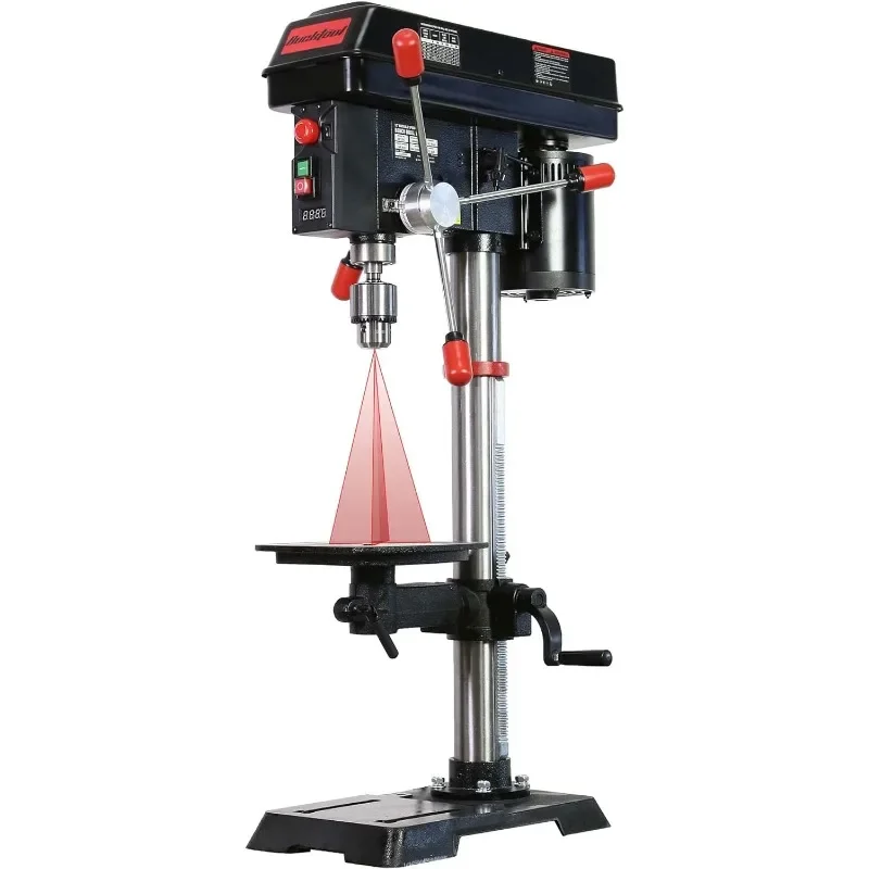 BUCKTOOL 12 INCH 6.2A Professional Bench Drill Press, 3/4HP Powerful Benchtop Drill Press