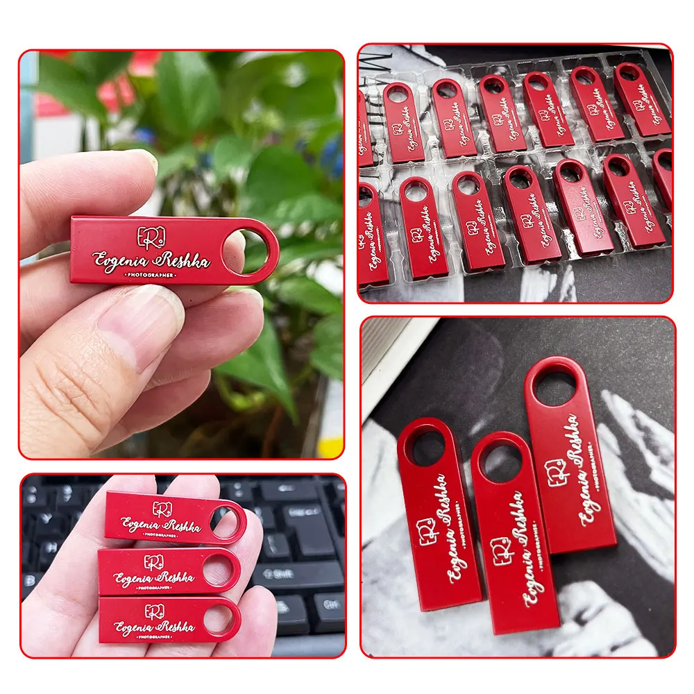 50 قطعة/الوحدة شعار مجاني معدني محرك فلاش USB 64 جيجابايت 32 جيجابايت 8 جيجابايت 4 جيجابايت ذاكرة فلاش USB عصا القلم محرك 128 ميجابايت 512 ميجابايت PenDrive 2.0 128 جيجابايت