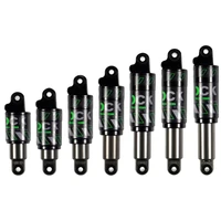 Amortiguador trasero MTB, suspensión hidráulica, viaje de 120 mm-200 mm, para bicicleta eléctrica de descenso de bicicleta de montaña de 26/27,5/29 pulgadas