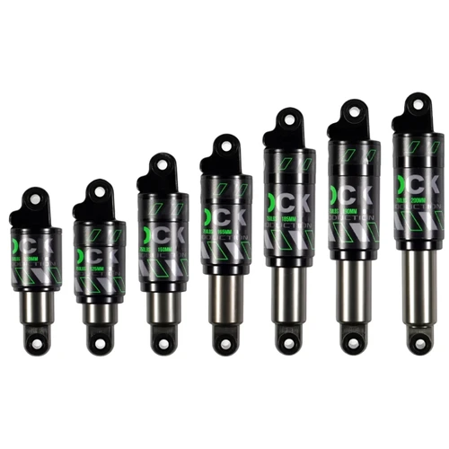 Amortiguador trasero MTB, suspensión hidráulica, viaje de 120 mm-200 mm, para bicicleta eléctrica de descenso de bicicleta de montaña de 26/27,5/29 pulgadas