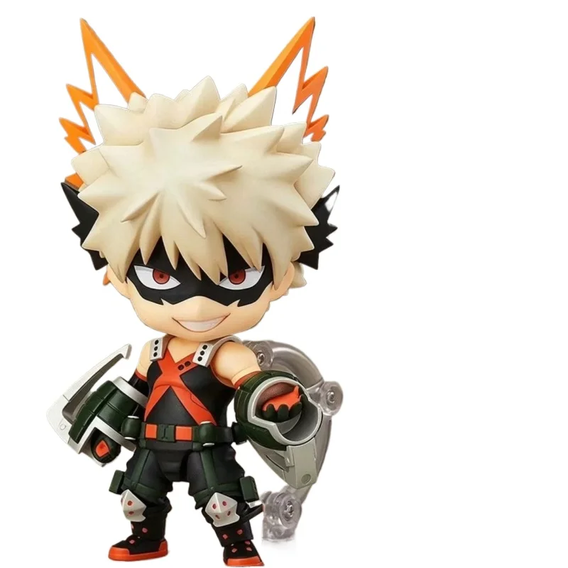 【Spot】Hot Anime My Hero Academia Q Version Anime Nendoroid Action Figure Collectible Model Desktop Ornament For Adult Collector view 5