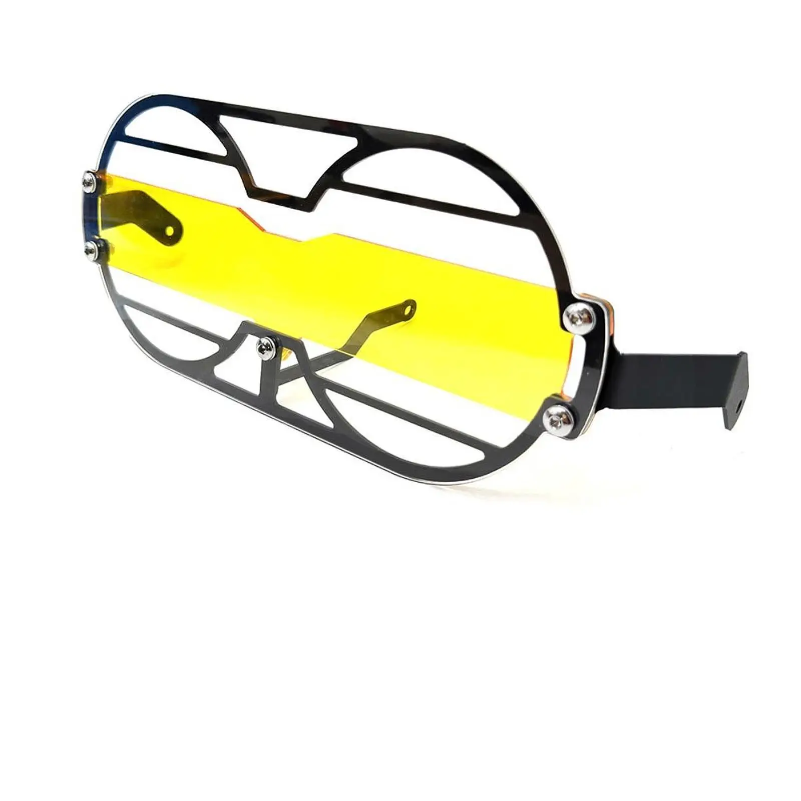 

Motorcycle Headlight Guard Headlamp Protector Cover Protection Cover Spare Parts Sturdy Acrylic Replacement for V85 TT