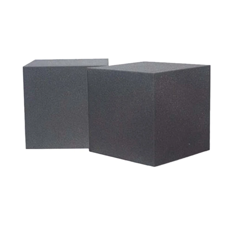 2 Pcs Large Block Foam Square Corner Audio Bass Trap Acoustic Foam Studio Sound Absorption Treatment