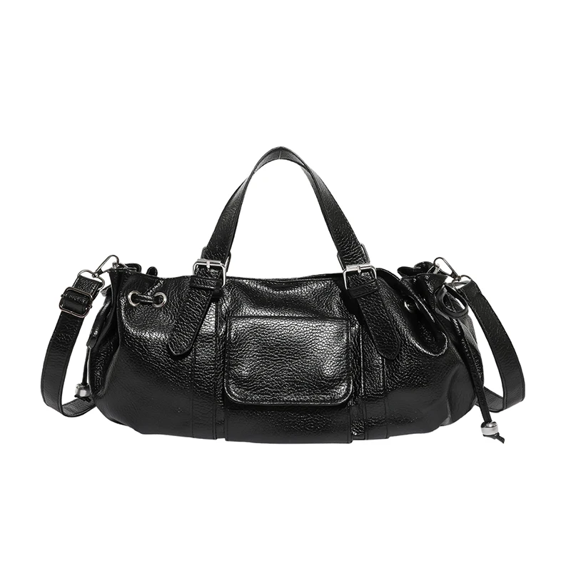 

Bright Color Soft PU Leather Handbags 2025 New Female Bags Large Capacity Fashion Solid Vintage Bag Classic Cute Crossbody Bags