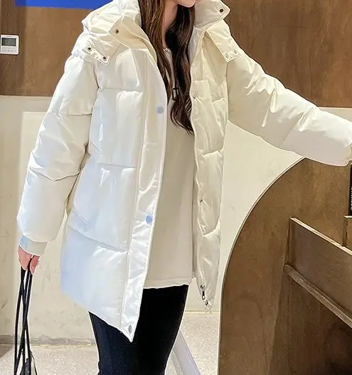 2025 Winter New Style Loose Cotton Coat and Thick Breaded Jacket