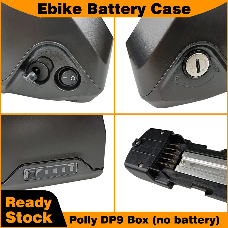 E-bike battery box 48V 52V Polly DP9 Empty Battery case for battery pack battery not included Plastic for Super73 Replacement view 3