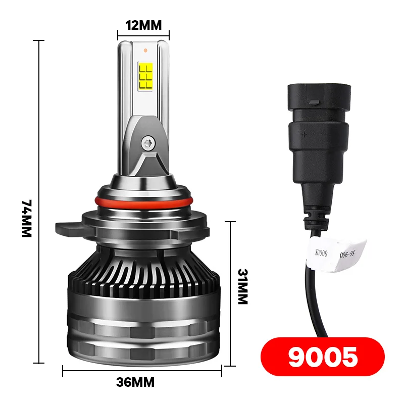 Kingshowstar 2024 latest 9005  High-quality High brightness Reliable LED Automotive Headlights