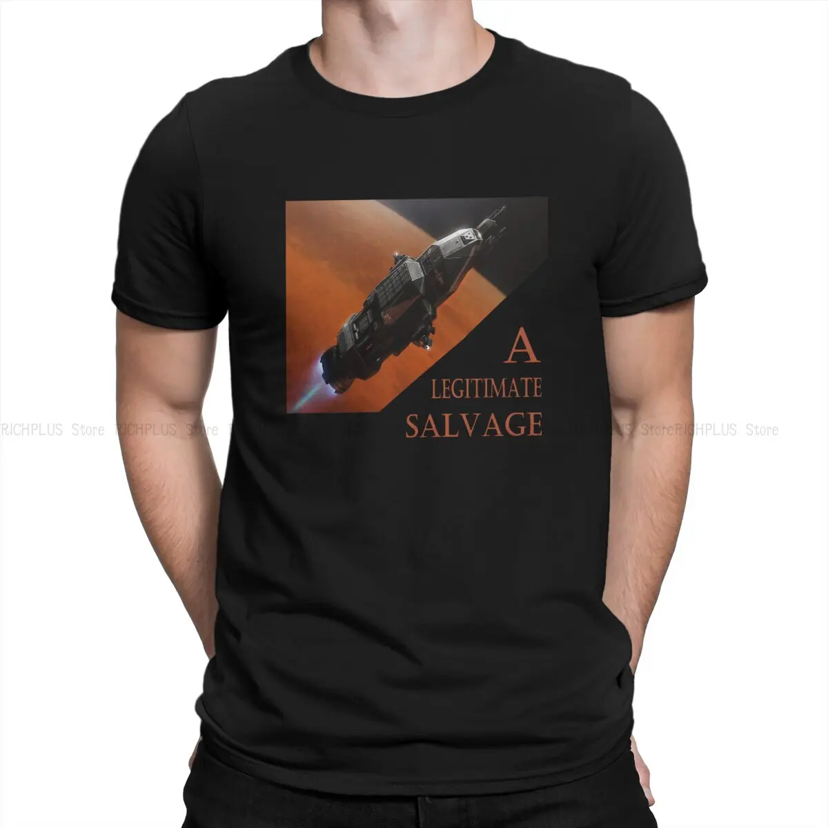 THE EXPANSE Newest TShirt for Men The Rocinante A Legitimate Salvage Polyester T Shirt Hip Hop Gift Clothes OutdoorWear