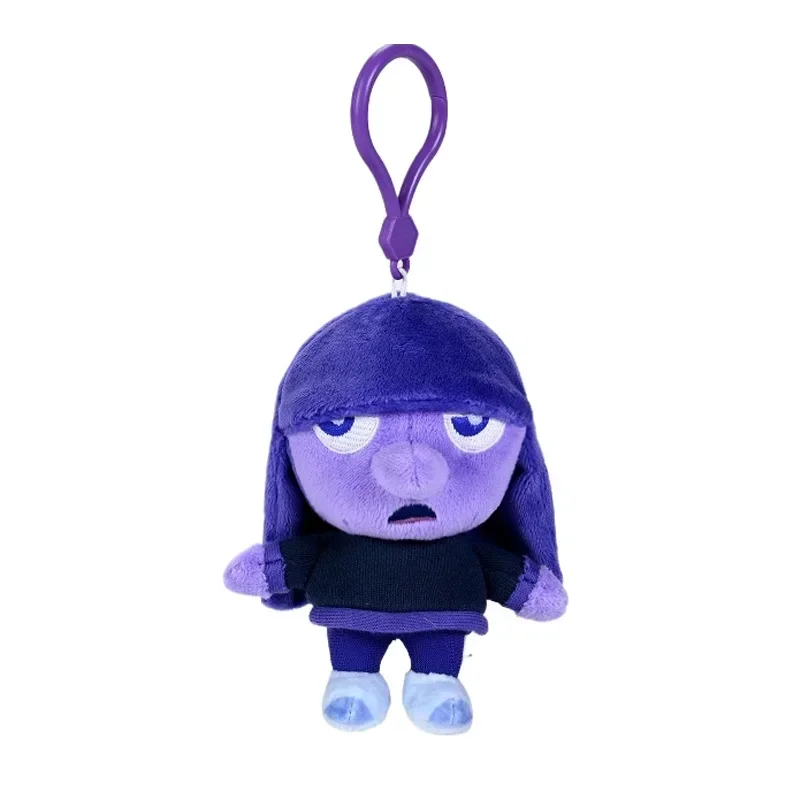 Disney Inside Out Plüsch Puppe Schlüsselbund Nette Wut Traurigkeit Mode Kinder Puppe Auto Schlüssel Ring Rucksack Anhänger Mädchen Urlaub Geschenke