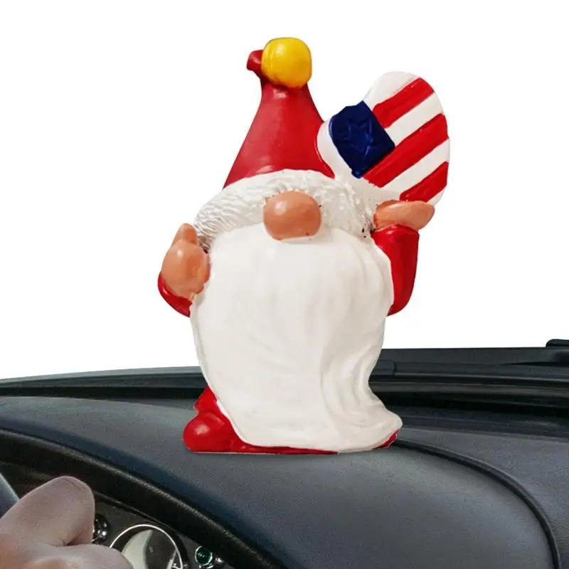

Gnome Christmas Tray Decor Tabletop Decoration Swedish Gnome Statue Resin Crafts Scandinavian Tomte Christmas Gnomes Table