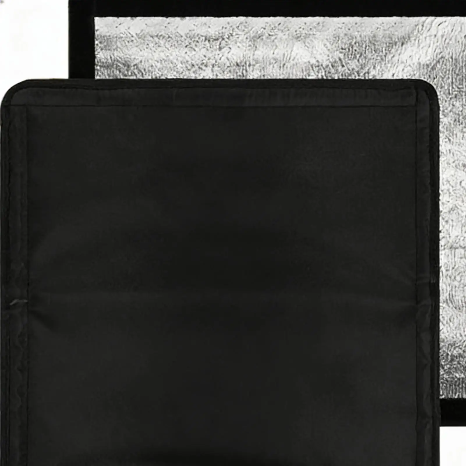 

RV Vent Insulation 2 Pieces Ventilation Sunshade With Reflective Layer Trailer Roof Vent 16.14x16.14In For Exterior Window