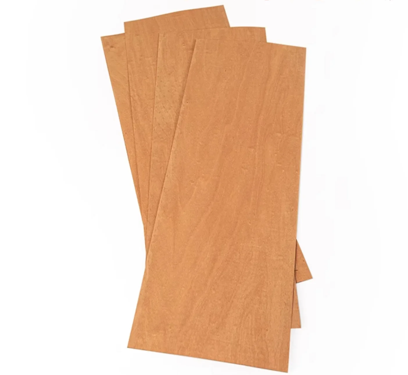 5pcs/lot  L:500x200mm T:0.5mm Natural Dyed Orange Maple Veneer Sheets  Guitar Speaker Exotic Wood Veneer Chips