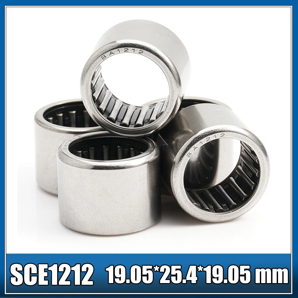 

SCE1212 Bearing 19.05*25.4*19.05 mm ( 5 PCS ) Drawn Cup needle Roller Bearings B1212 BA1212Z SCE 1212 Bearing