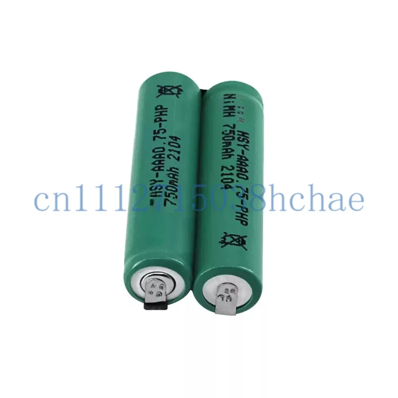 HC3410 HC3426 HC5446 HC5447 HC5450 BT9290 QC5130 2.4V 750mAhx2  AAA 2S NIMH Battery Pack for Philip Electric Shaver