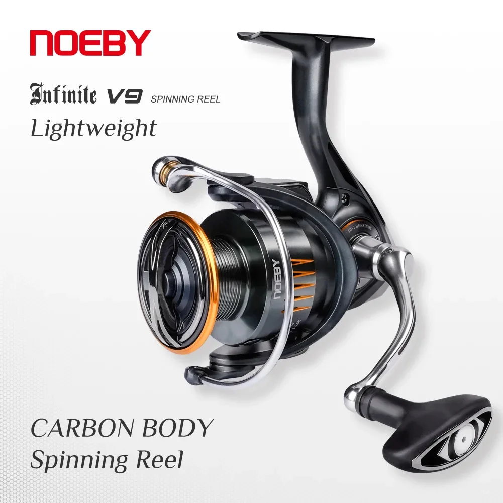 Noeby 10+1BB Aluminium Full Metal Body Spinning Casting Sea Boat Fishing Reel