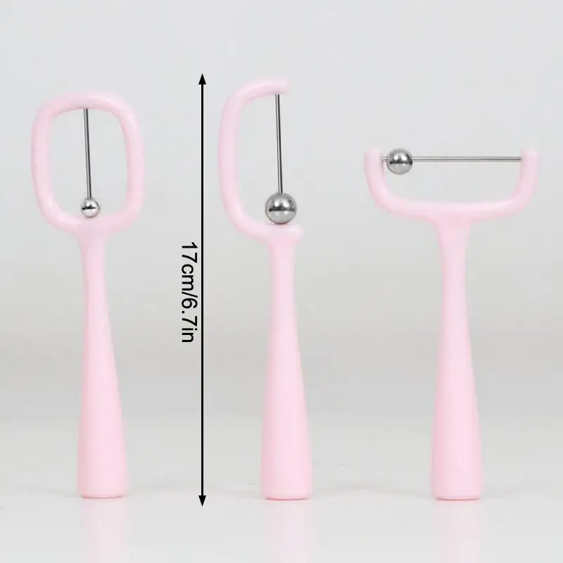 3pcs Tongue Muscle Trainers Blue White Tongue Tip Exercise Tool Tongue Tip Lateralization Lifting Oral Muscle Training Set