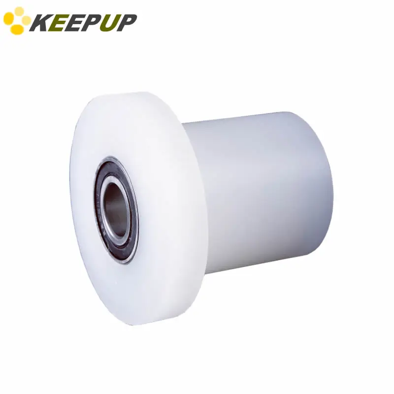 T-shaped unilateral track wheel nylon pulley Bearing wheel  PP polypropylene silent and wear-resistant Guide wheel fixed pulley