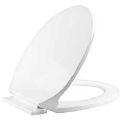 Toilet Seats with Slow Close Hinges Cover Toilet Accessory Portable Slow Down Seat Cover Bathroom Fixture Toilet Parts