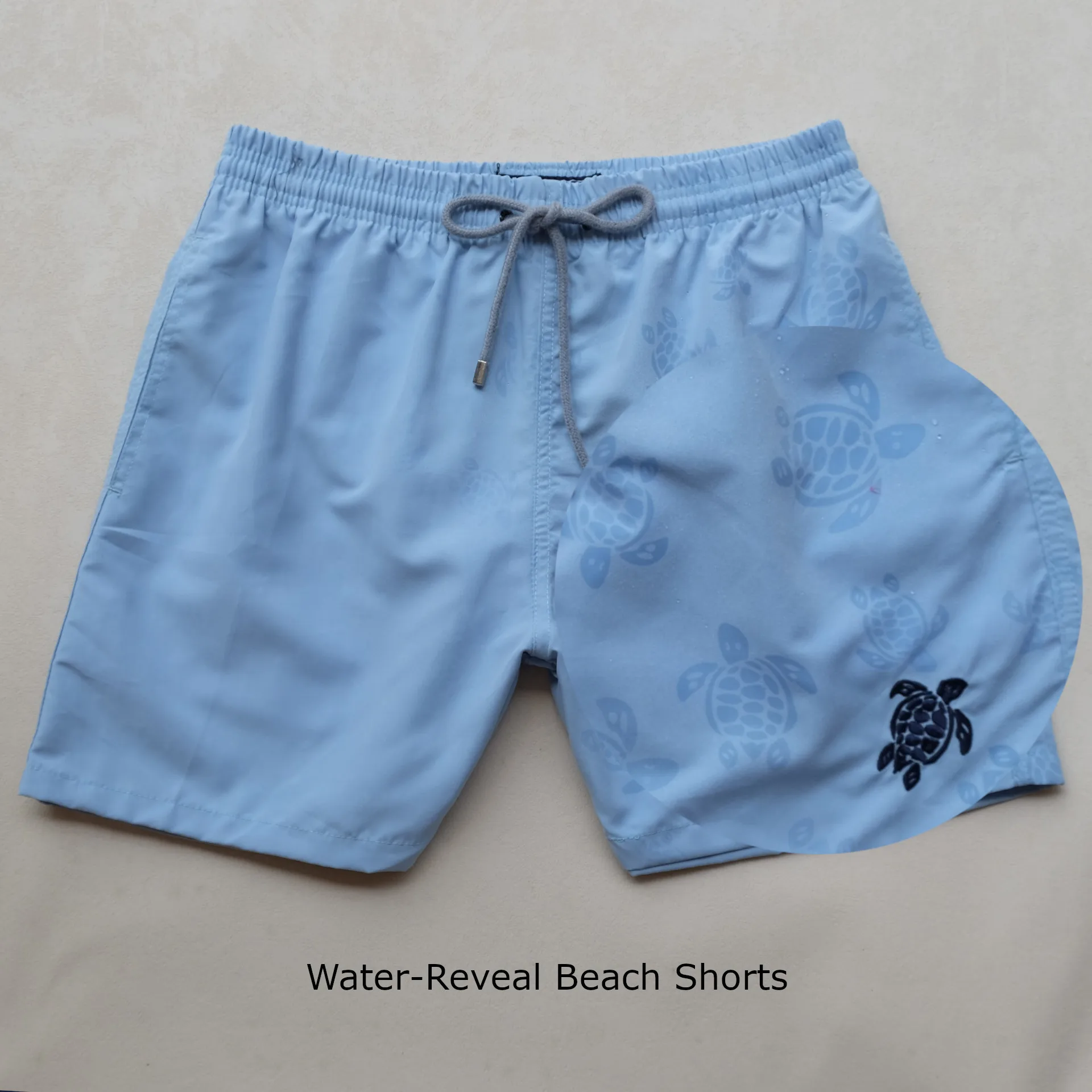 Turtle Brand Beach Shorts Bathing Suit Man Quick-drying Swimming Surf Bermuda Clothes 4 Way Stretch Elastic Waist Swimsuits