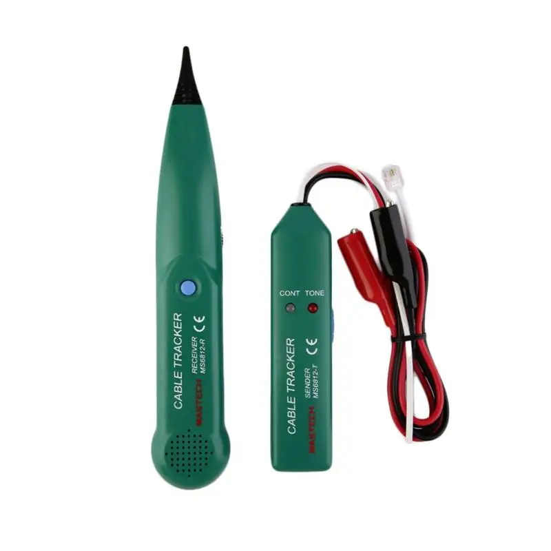 MS6812 Cable Tracker Tester Professional Line LAN detector UTP STP Telephone Wire Tracer Breakpoint location Diagnose Tone