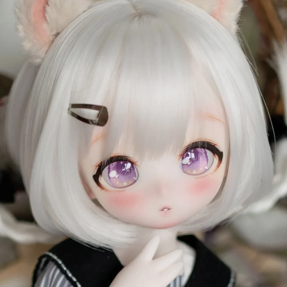 GaoshunBJD 1/4 Ruru kumako ACGN anime comic resin body mold for girls bodys DIY toy birthday present