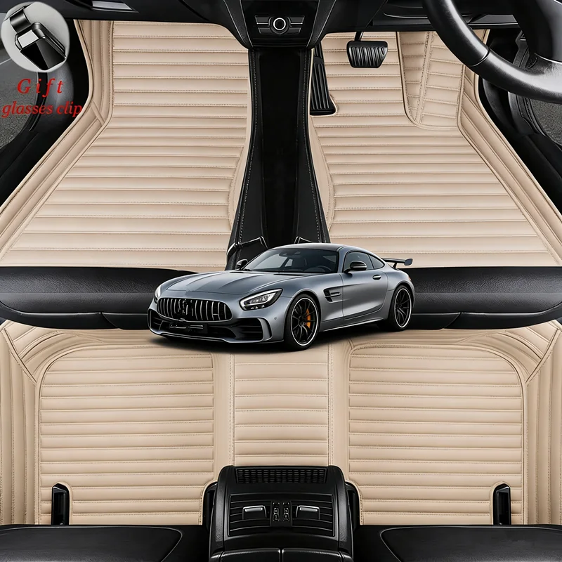Custom For Mercedes-AMG GT 63 S E Performance C192 Coupe 2024-2026 Luxury Car Floor Mats Carpets Covers  Left /Right Hand Drive