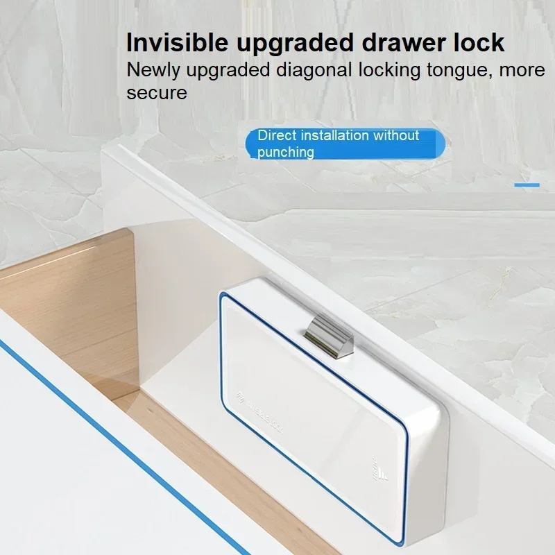 Invisible Drawer Lock Electronic Locks for Lockers RFID Lock Smart Furniture Locker Sauna Cabinet Drawer Keyless Door Lock