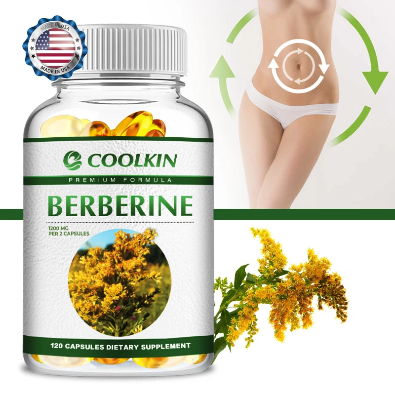 Premium Berberine Supplement - Supports Heart Health Immune System Healthy Food