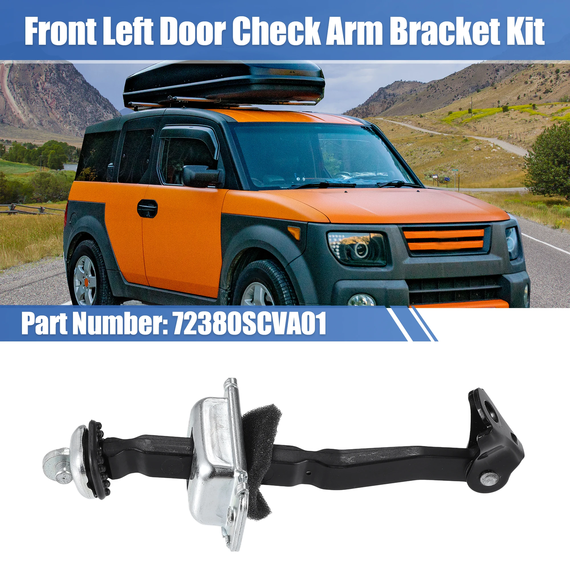 

X Autohaux ограничитель ремня передней левой двери No 72380SCVA01 для Honda Element 03-11