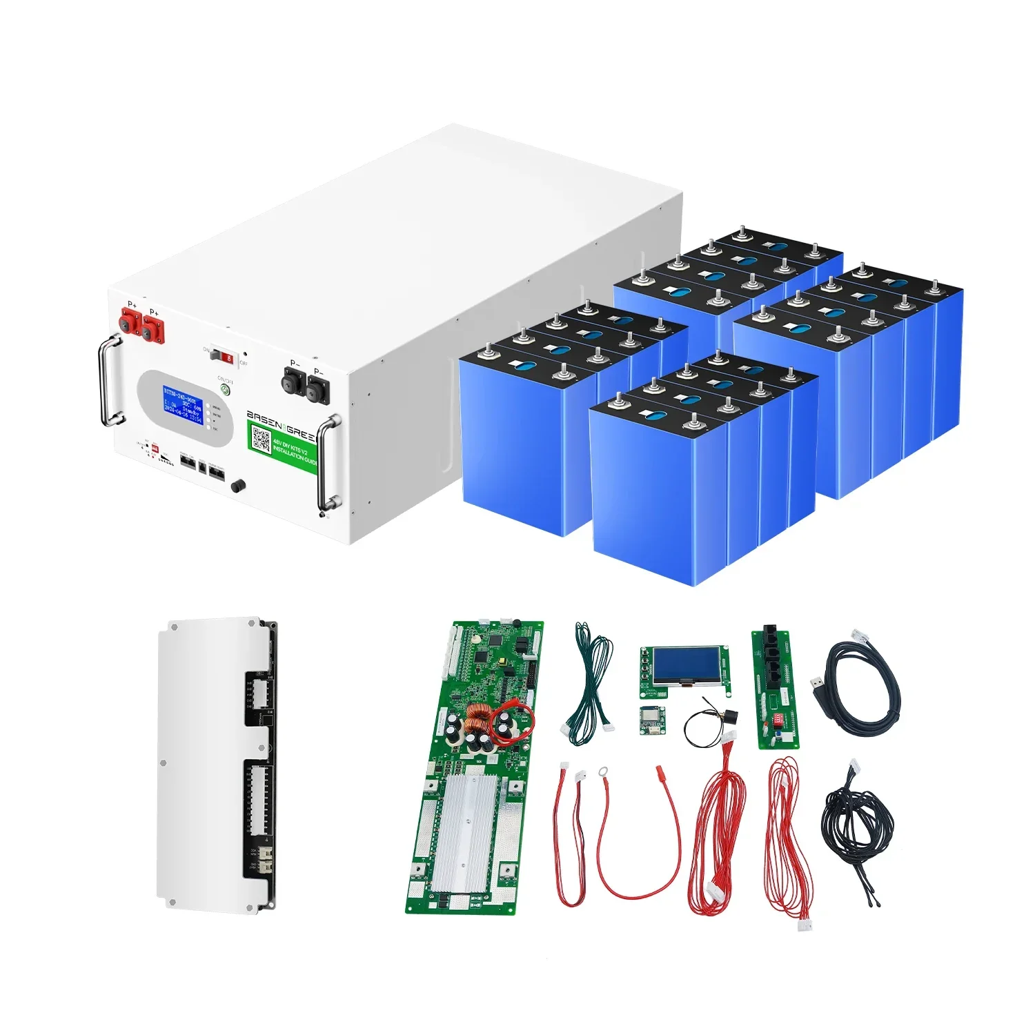 51.2V 280ah 300ah 306ah 314ah LiFePO4 بطارية تخزين الطاقة للاستخدام المنزلي