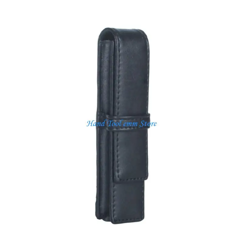 

H37F Flipping Fountain Pen Case Leather Fountain Pen Case Single Slot Fountain Pen Holder Case Leather Pen Sleeve for Office