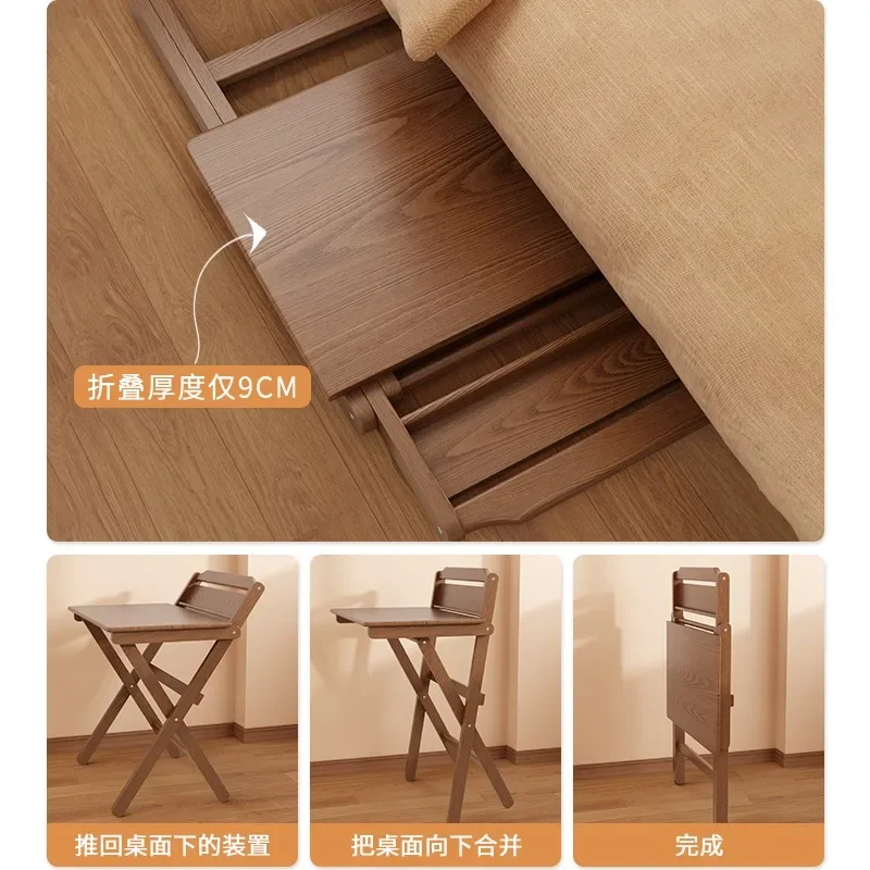 Home Mobile Side Table Small Folding Desk Bedside Computer Table Student Homework Mesa Escriotorio Furniture 접이식 테이블 컴퓨터 책상