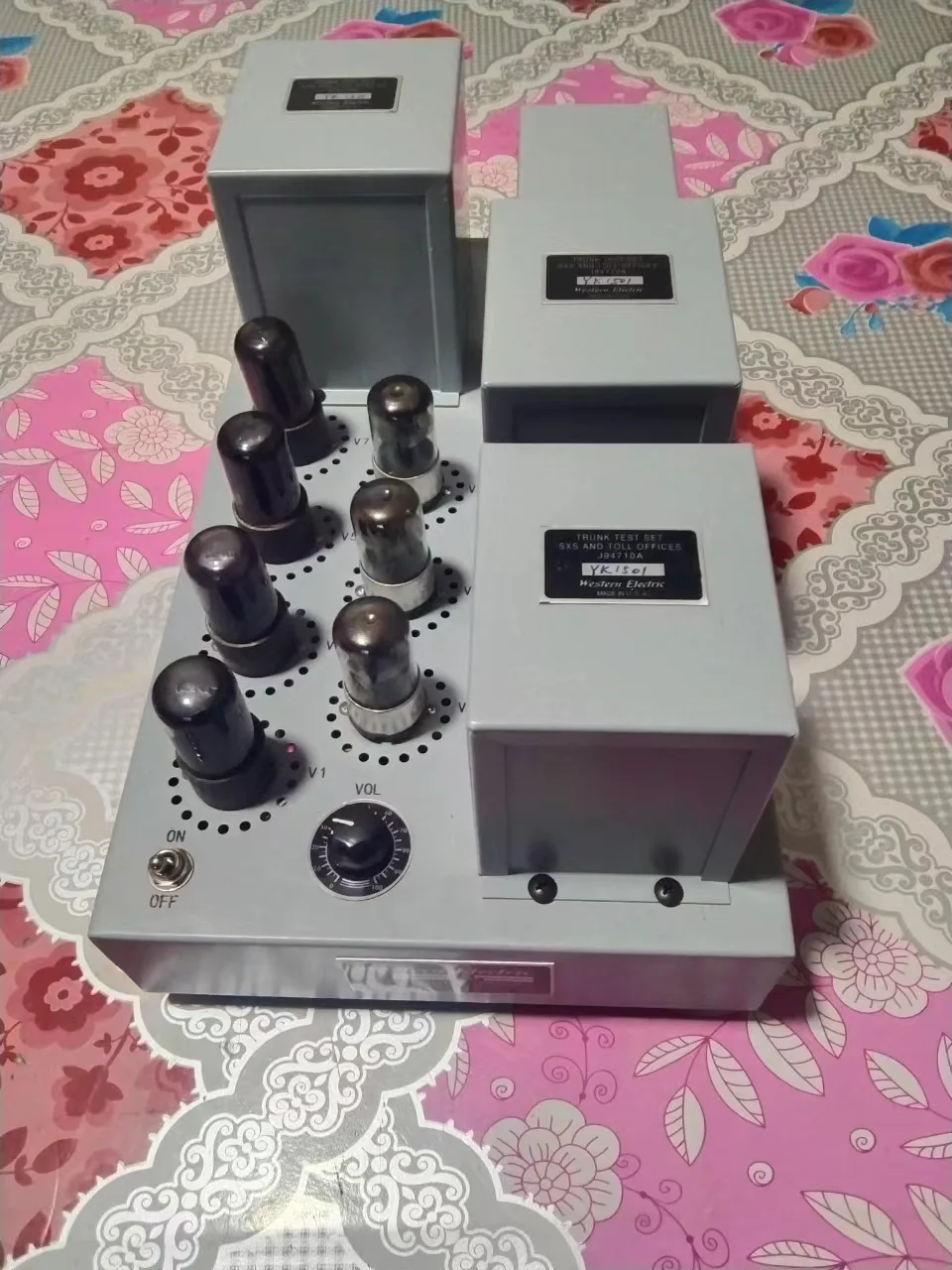 

2022 Newly upgraded 15W*2 Western Electric 6V6 push-pull amplifier, tube: 6SN7*3, 6V6*4