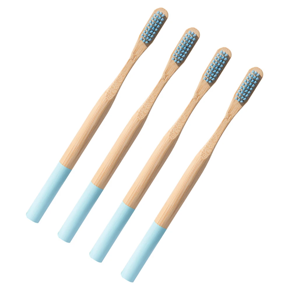 

Bamboo Adults Toothbrush Handle Oral Health Travel Wooden Toothbrushes Durable Wooden Toothbrushes Bristle Toothbrush Use