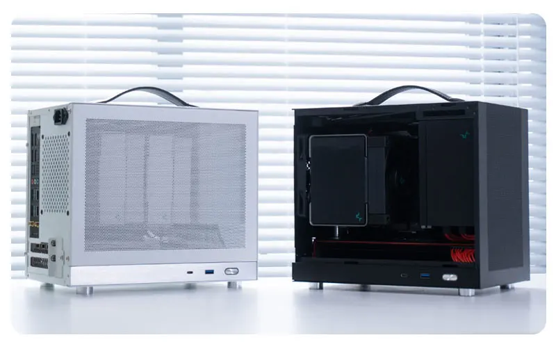 Computer case, portable, hand-held, desktop