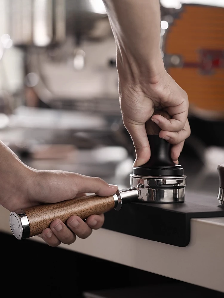 Per MHW-3 Bomber macchina da caffè italiana manico senza fondo in legno di noce modificato 51/54/58mm