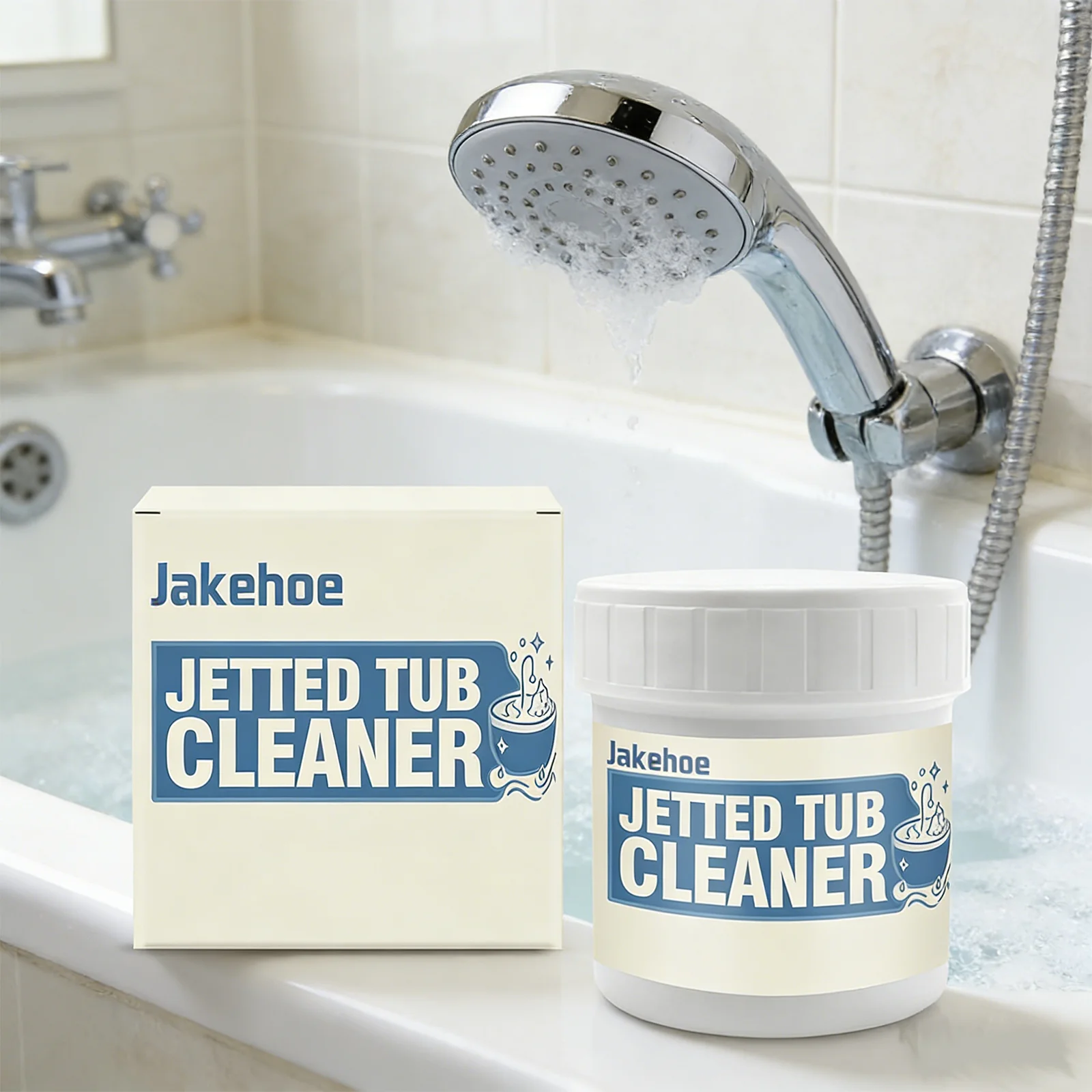 Bathtub Cleaning Tablets Jet Tub Cleaner Limescale Remover Refurbishment Oxygen Power Jacuzzi Maintenance Shine Restorer 12pcs