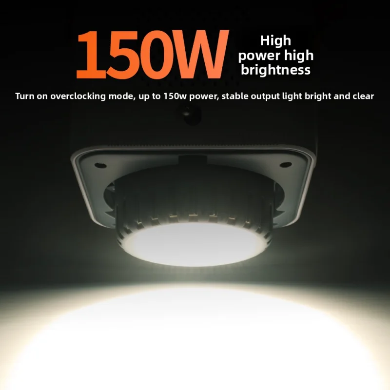 Live Streaming Photography Fill Light Sun Lamp Indoor Photography High-Power Lighting 150w Three-Color Studio Shooting Light