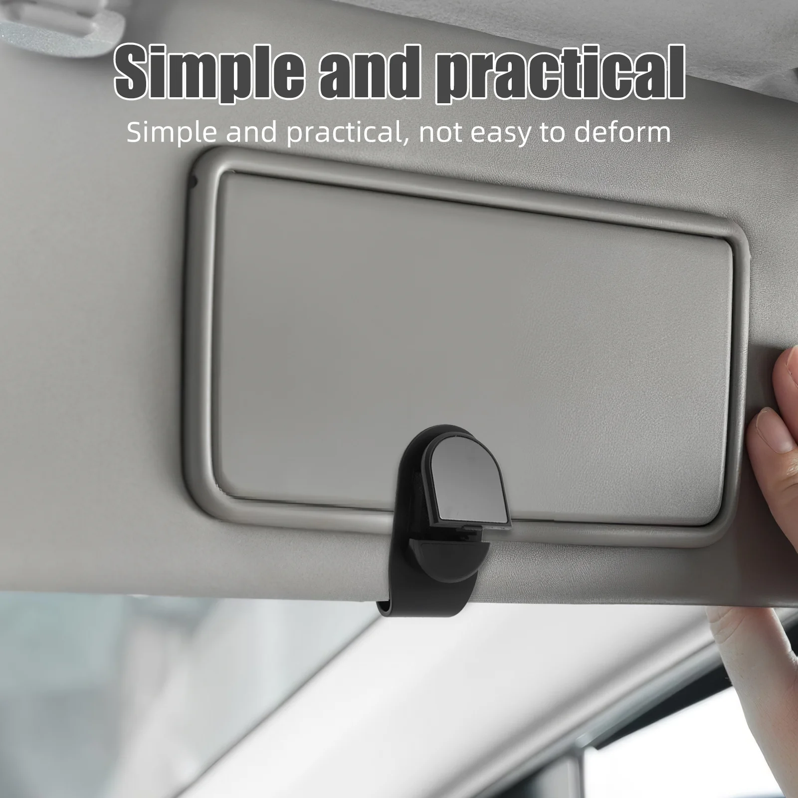 

Visor Sunglasses Clip Durable Multi-Functional Visor Organizer Glasses Holder Storage Rack for Essentials