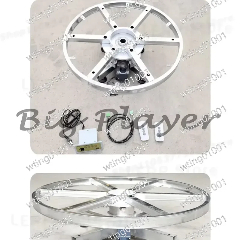 for Electric Remote Control Stage Industrial Display Turntable Speed Adjustable Rotating Base Display Stand