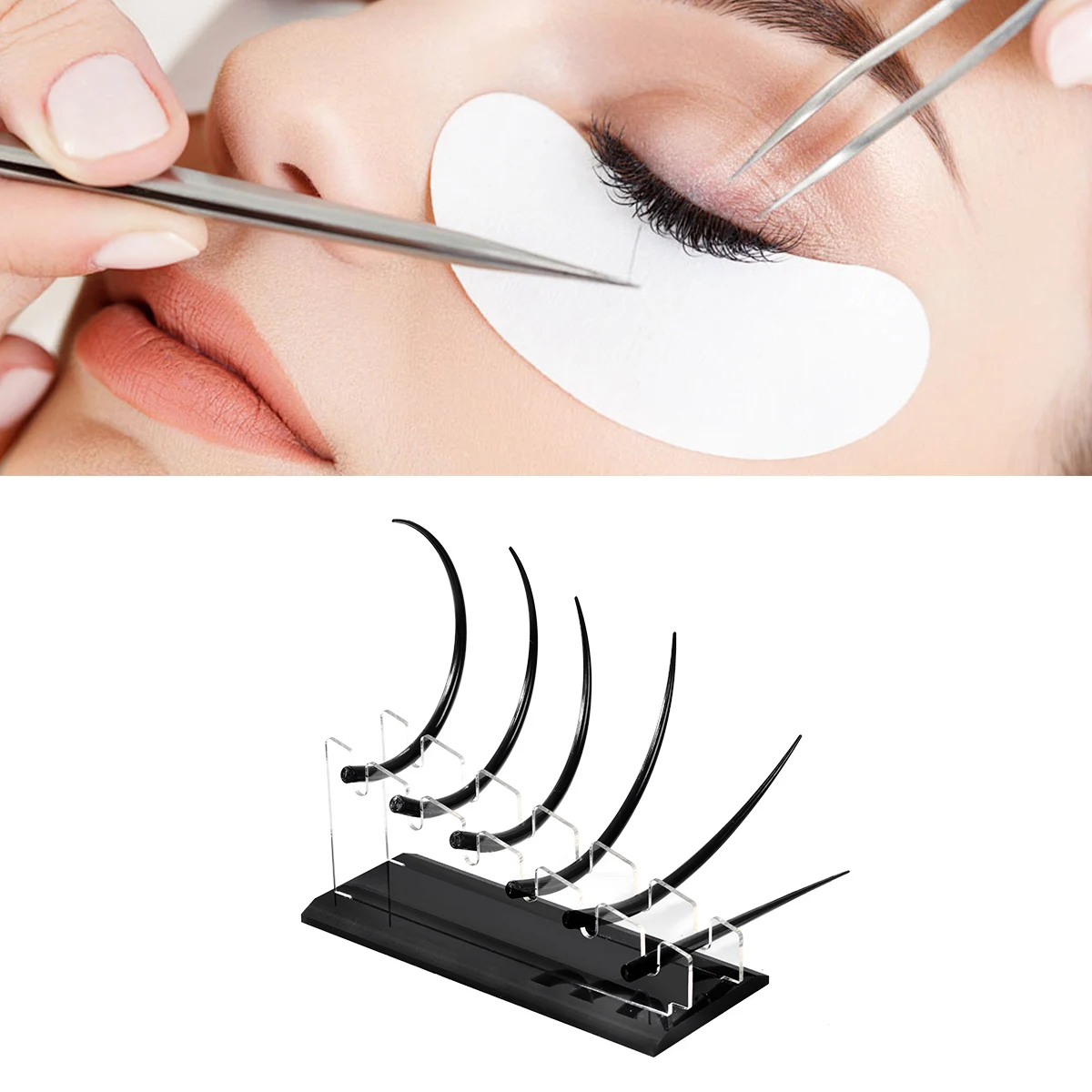 BCL eyelash extension display stand eyelash teaching display stand eyelash shop professional decoration eyelash model black