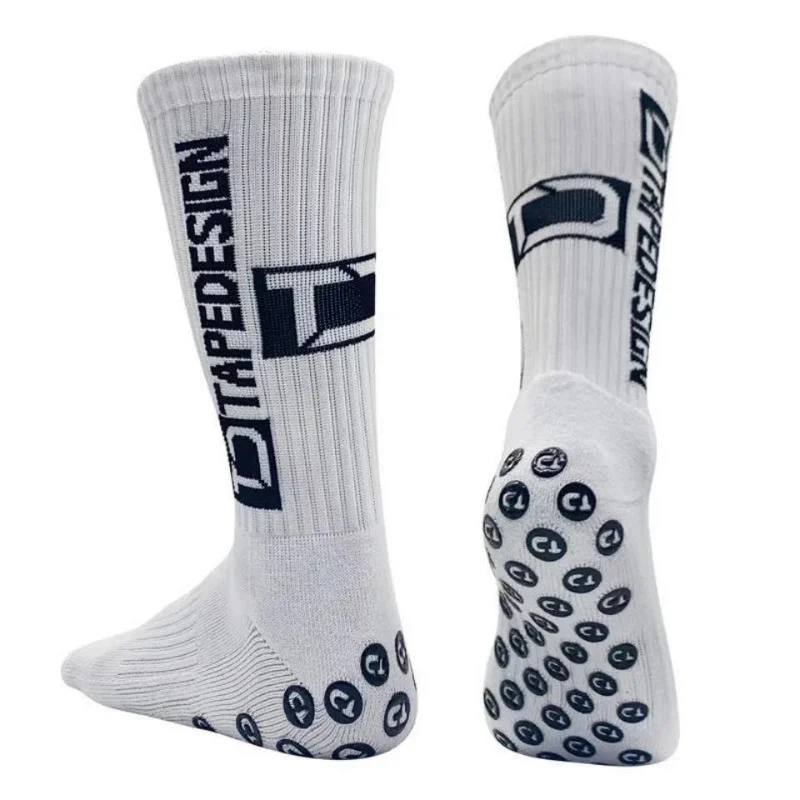 

SLIP Football Socks New Tapedesign Calf ANTI Mid 2023 6Pairs/Lot Non-Slip Soccer Sport Cycling Sports Mens Sock EU38-4