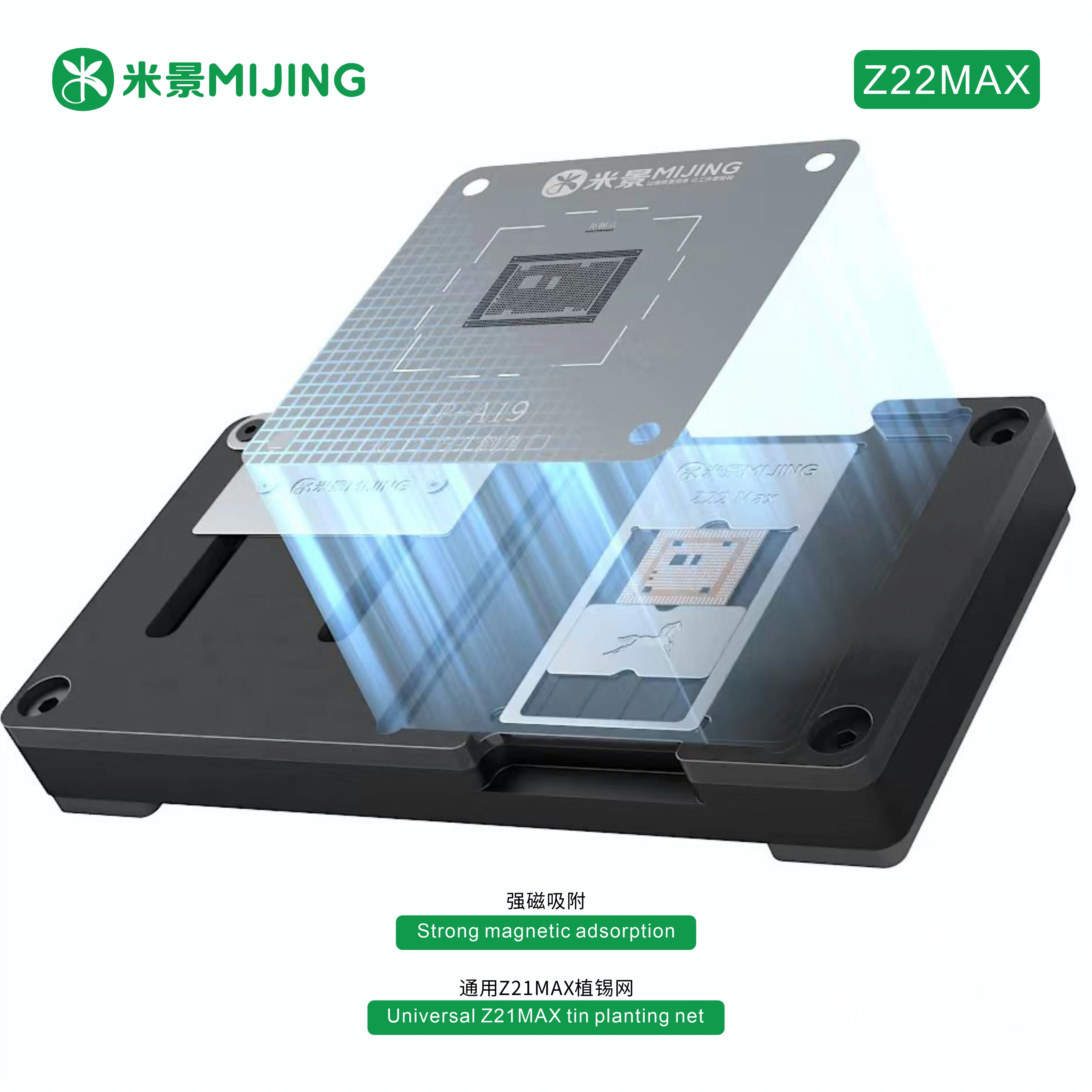 MIJING Z22 MAX Chip Tin Planting Table for iPhone Repair