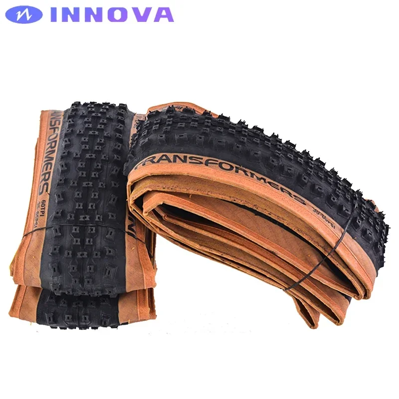 INNOVA 29x2.10 27.5x2.10 Tubeless MTB Bike Tire Gravel XC Tracks Off-Road Bicycle 60TPI TLR Folding Tire TRANSFORMERS