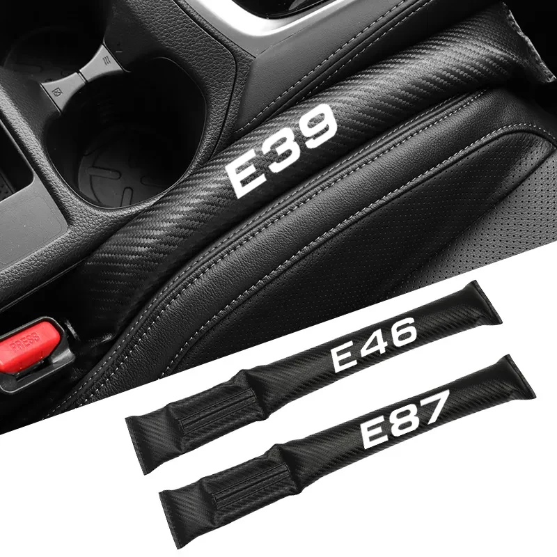 

Carbon Fiber Car Interior Seat Gap Plug Filler Pad For BMW E90 E46 E87 E30 E60 E39 E36 E34 F10 Accessories