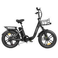 SAMEBIKE C05 Pro Electric Bike, 500W Motor, 36V 13Ah Battery, 20*4-inch Fat Tires Adult City Ebike , 35km/h Max Speed Disc Brake