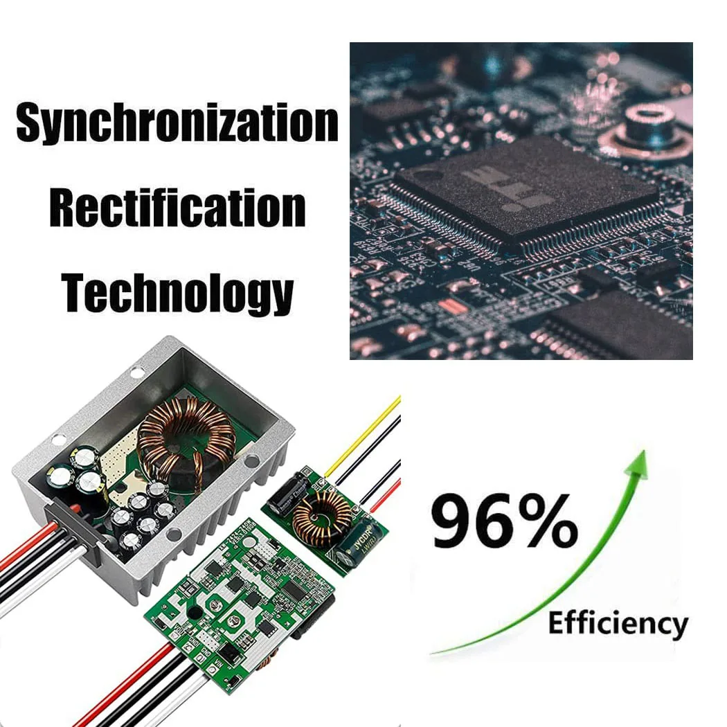 تيار مستمر 12 فولت/24 فولت إلى 5 فولت 3/5/1015A محول تنحى-منظم الجهد محول فرق الجهد محول التيار الكهربائي #4